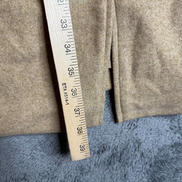 Old Navy Car Coat Brushed Finish NWT Brown Womens XL Button Front Lined Cozy - Picture 7 of 7